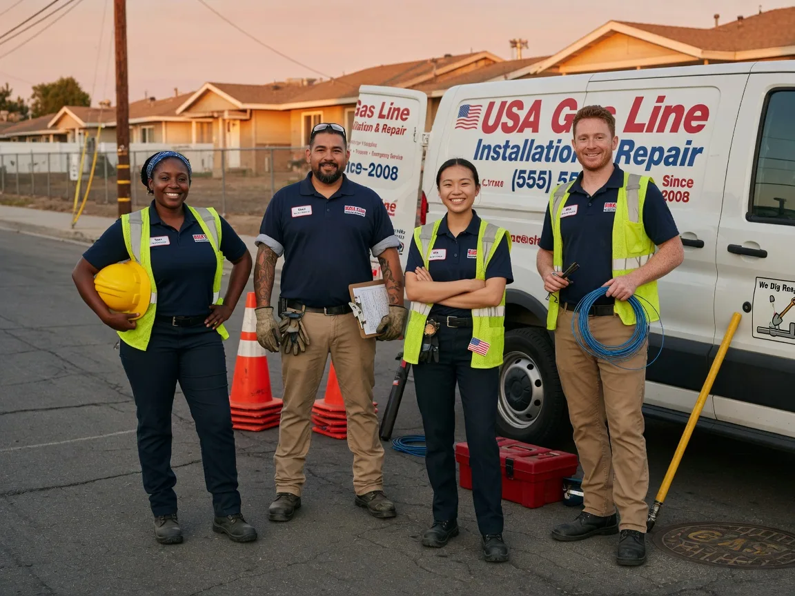 Gas Line Installation company in Fanrock, WV